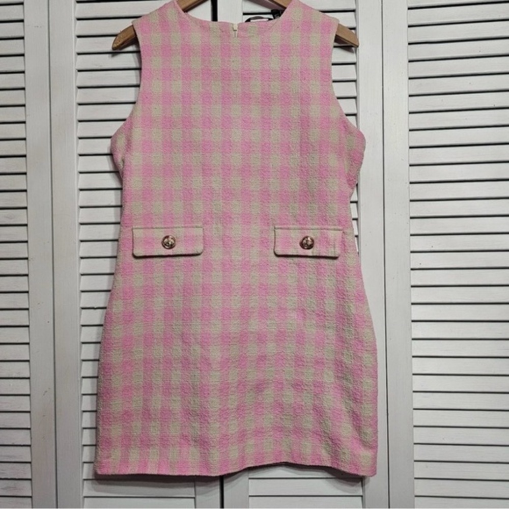 Vero Moda‎ - Plaid Preppy Sheath Dress